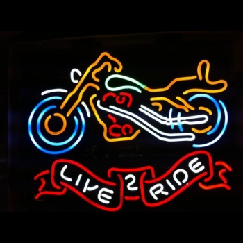 Motorrad Bike Motorcycles Live Ride neon signs Neonreklame news