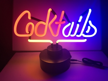 Cocktails Neonreklame Neonleuchte Bar neon signs news