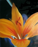 Lily Flowers Blume Gemälde oil painting Ölgemälde / Canvas