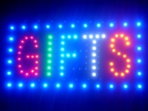 GIFTS LED Schild Leds Geschenk-Artikel Leds