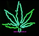 Cannabis Hanfblatt Hanf kiffen neon sign High Life news
