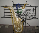 Jazz Saxofon beer musik neon sign Neonreklame signs neu